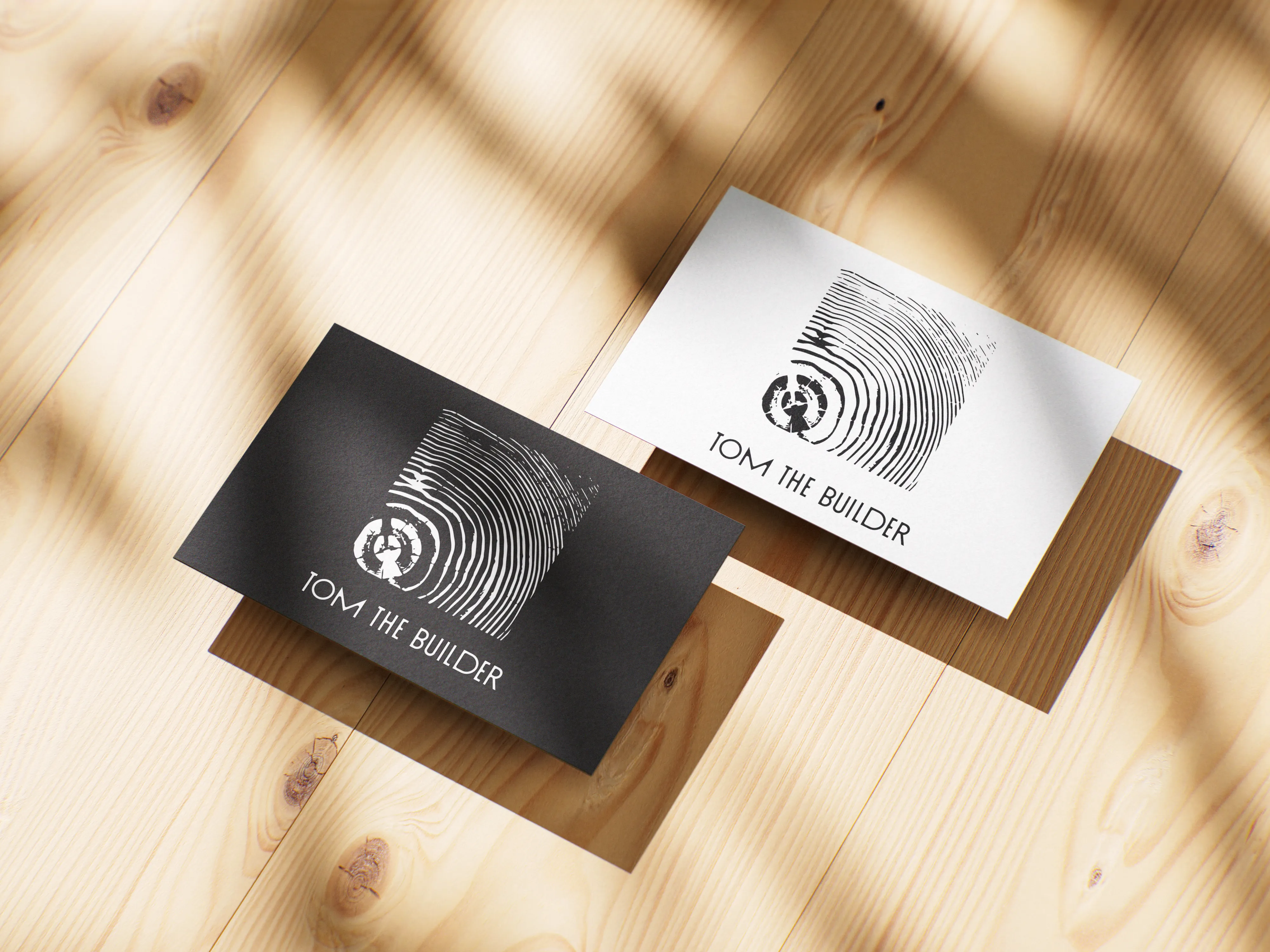 Business card mockup